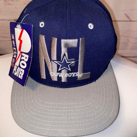 Pro Player Other - **SOLD ON FB MARKETPLACE Dallas Cowboys 90’s Vintage Pro Player Flat Bill Hat.